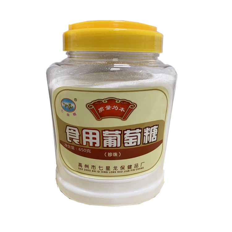 00374 七星龍 珍珠葡萄糖粉 650克/罐