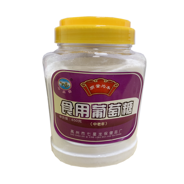 00402 七星龍 中老年葡萄糖粉 650克/罐