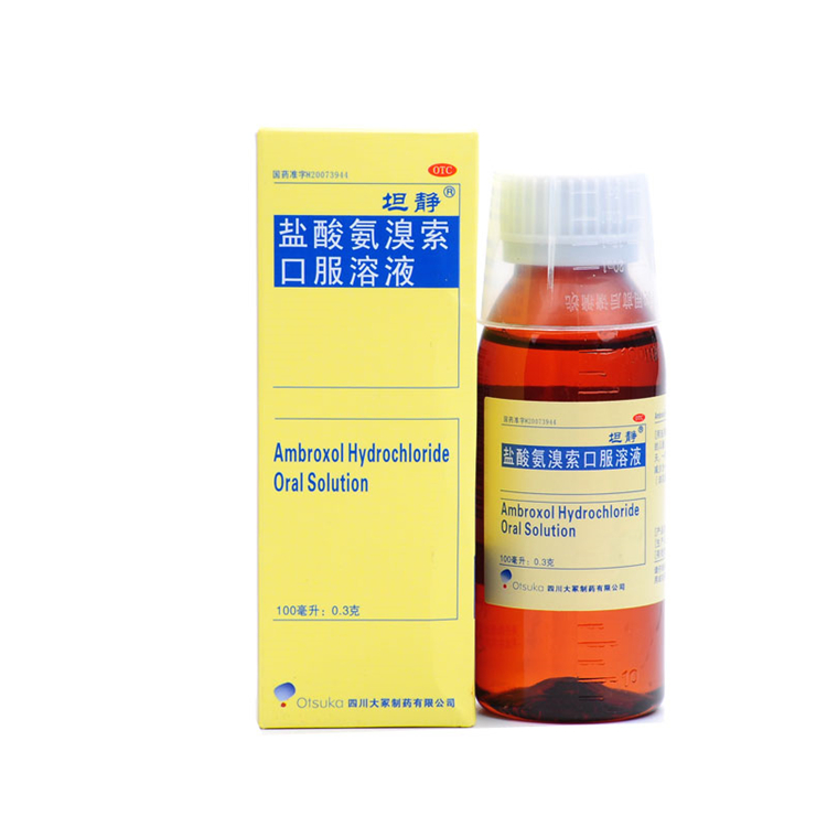 00959坦静 盐酸氨溴索口服溶液 100ml/瓶