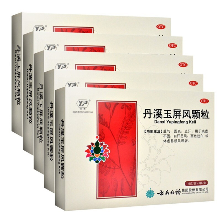 10739云丰 云南白药 丹溪玉屏风颗粒  6袋/盒