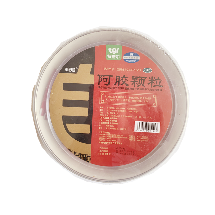10874美舒通 阿胶颗粒  32袋/碗