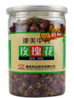 90173康美 玫瑰花    100g/瓶