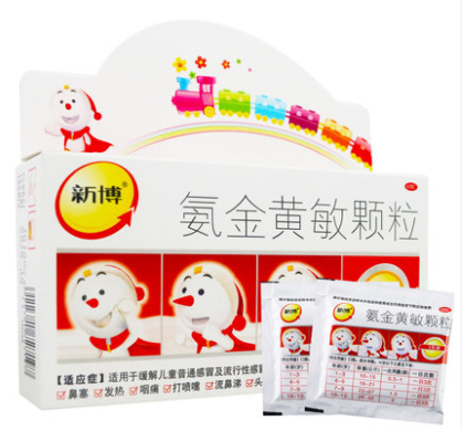 10942新博 氨金黄敏颗粒 5g*12袋/盒
