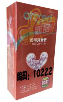 10783阿迈德避孕套  12只/盒(六款)