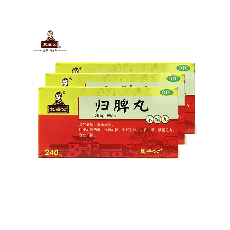 20278复盛公 归脾丸（浓缩丸）240丸/瓶