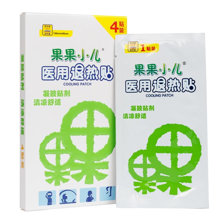 30062果果小儿 医用退热贴 4贴装/盒