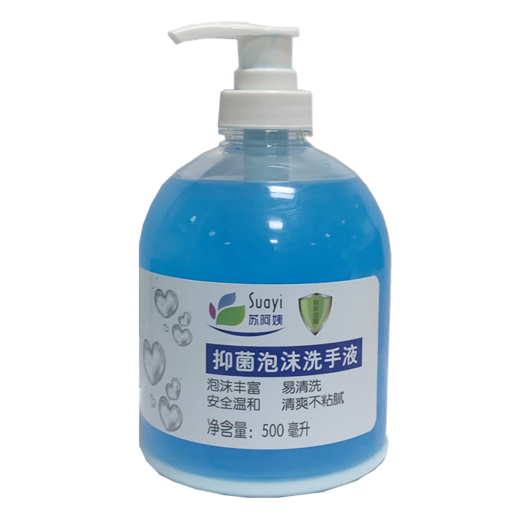 30526苏阿姨  抑菌泡沫洗手液  500毫升/瓶