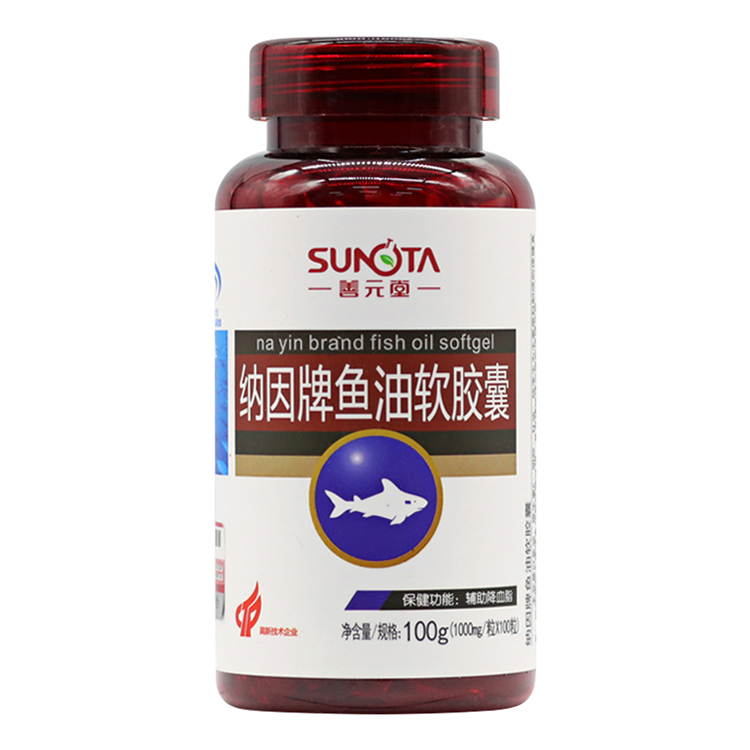 30675善元堂 纳因牌鱼油软胶囊 100粒/瓶