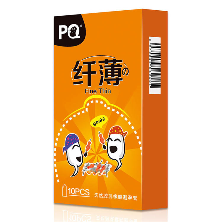 30703海氏海诺  PQ  纤薄型 避孕套 10只/盒