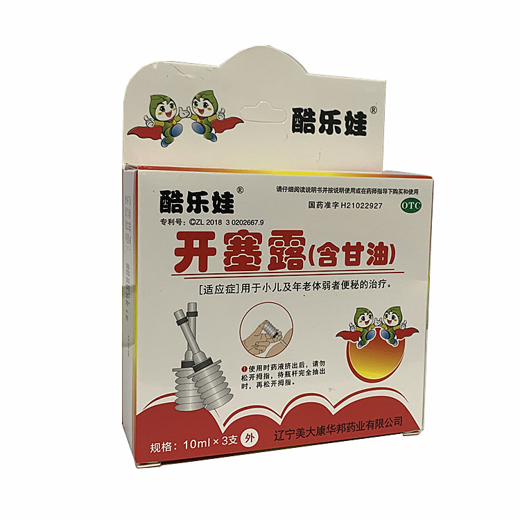 30878酷乐娃  开塞露（含甘油）3支/盒