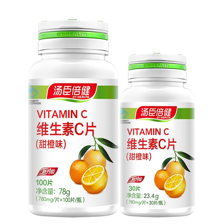 40011汤臣倍健 维生素C片 100片/瓶 30片/瓶  （2款）