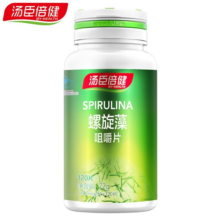 40037汤臣倍健  螺旋藻咀嚼片 120片/瓶