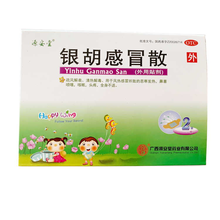 40208源安堂 银胡感冒散 2袋/盒
