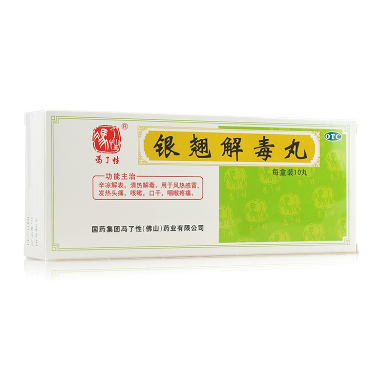 50636佛山 银翘解毒丸  10丸/盒
