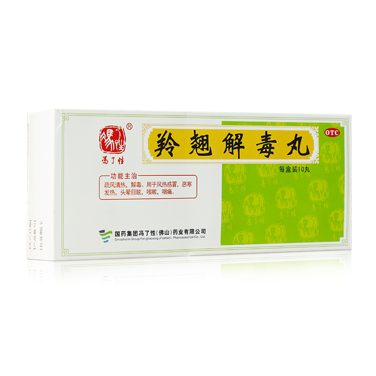 50656冯了性 羚翘解毒丸 9g*10丸/盒