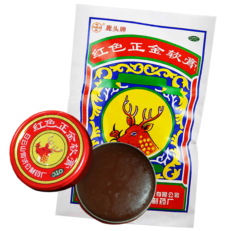 51183何济公 红色正金软膏  4g/盒