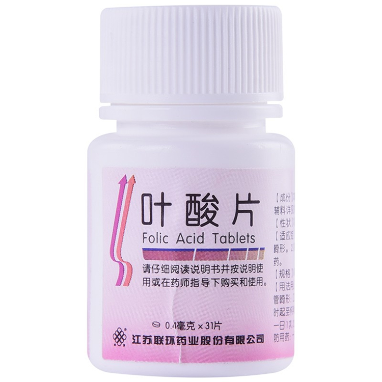 60279联环  叶酸片   31片/盒