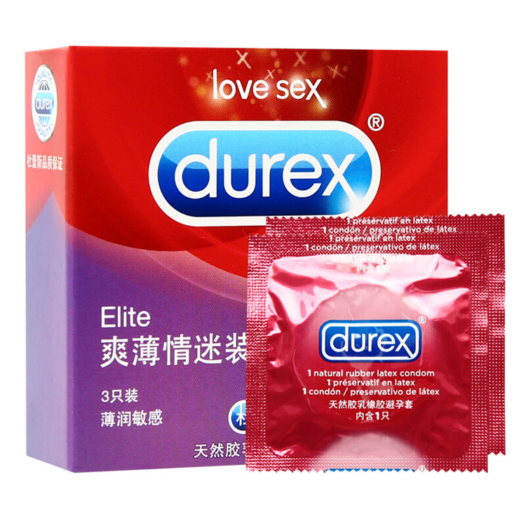 60491杜蕾斯  爽薄情迷装  3只/盒