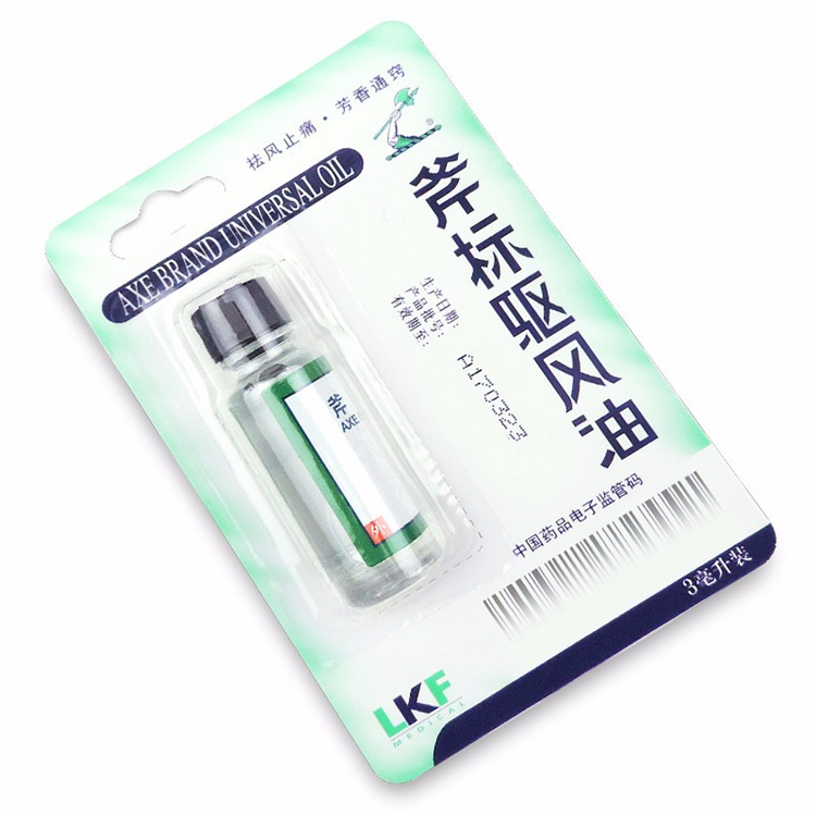 60512梁介福 斧标驱风油  3ml/瓶