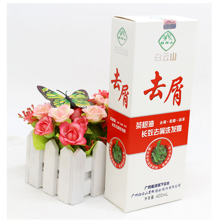 70069白云山    茶树油长效去屑洗发露  400mL/瓶