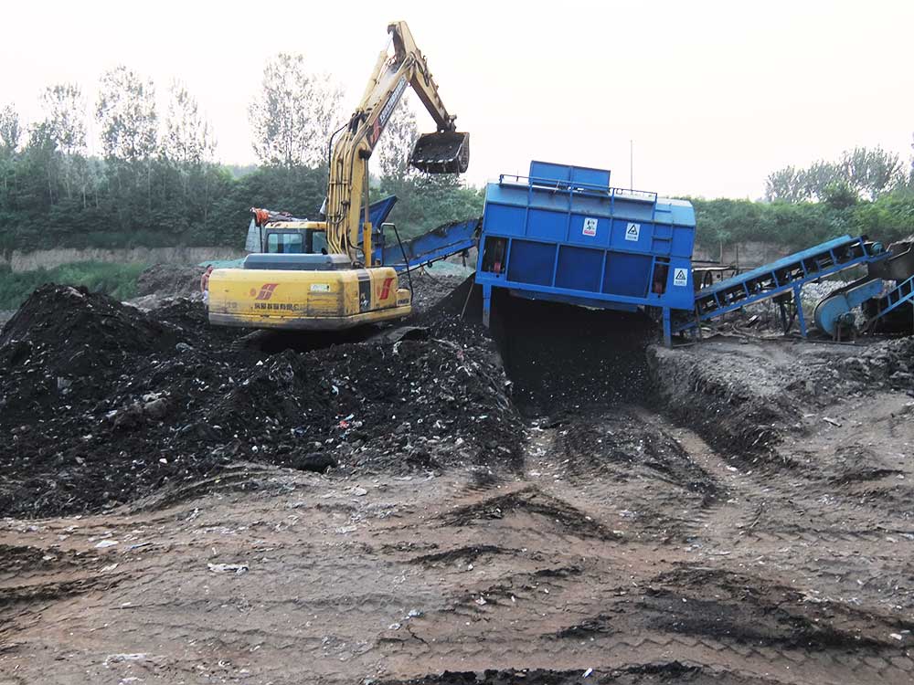 北京顺义区非正规垃圾填埋场施工治理项目，让大地恢复原来的模样