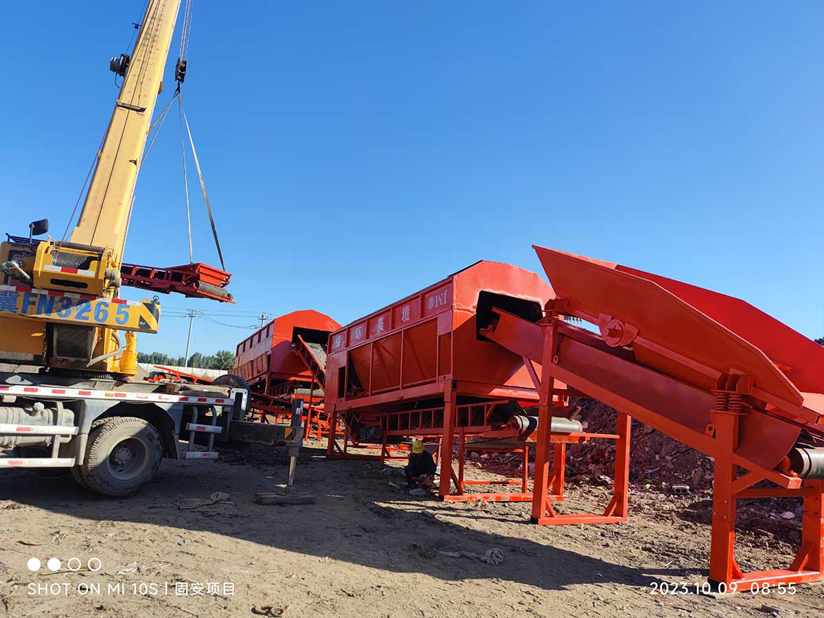 河北固安县生活垃圾填埋场（公主府）垃圾筛分项目工程