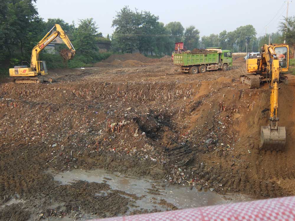 北京顺义区非正规垃圾填埋场施工治理项目