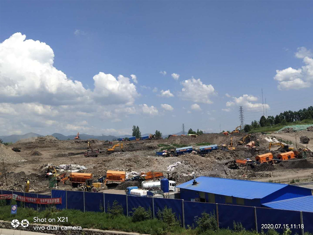 吉林省白山市南山垃圾场填埋垃圾处理工程