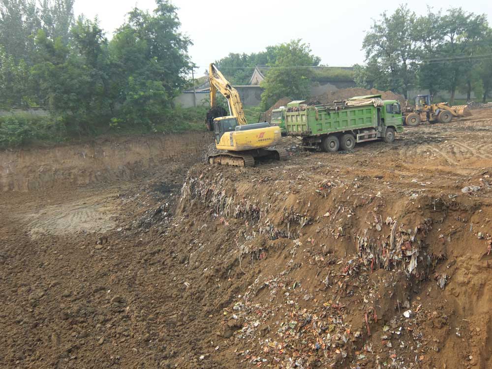 北京顺义区非正规垃圾填埋场施工治理项目