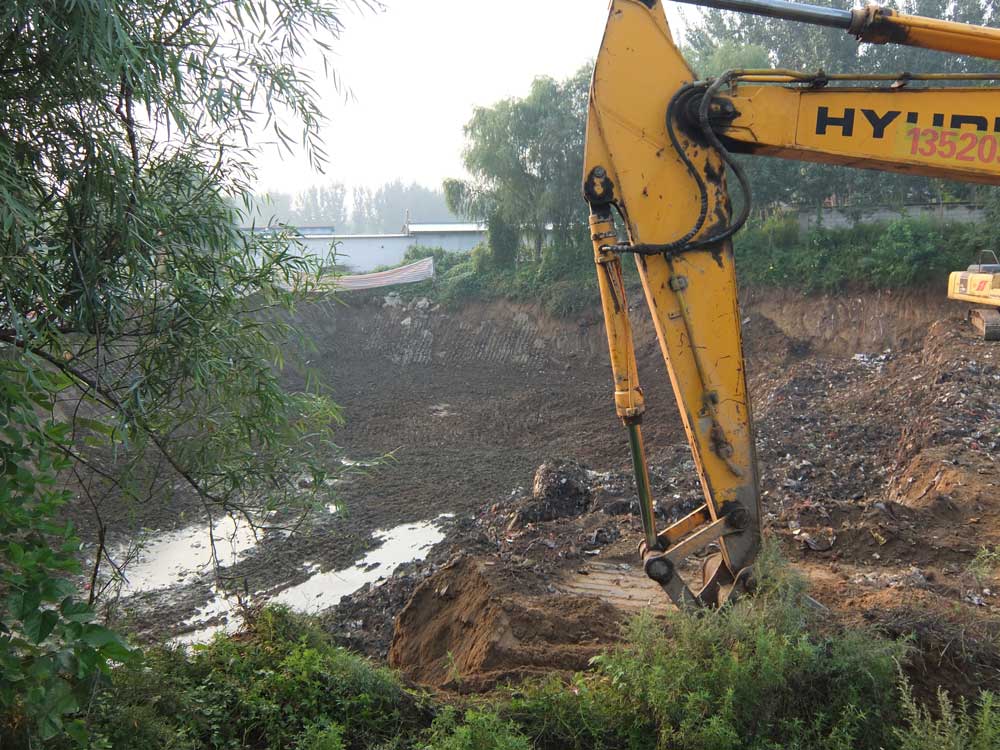 北京顺义区非正规垃圾填埋场施工治理项目