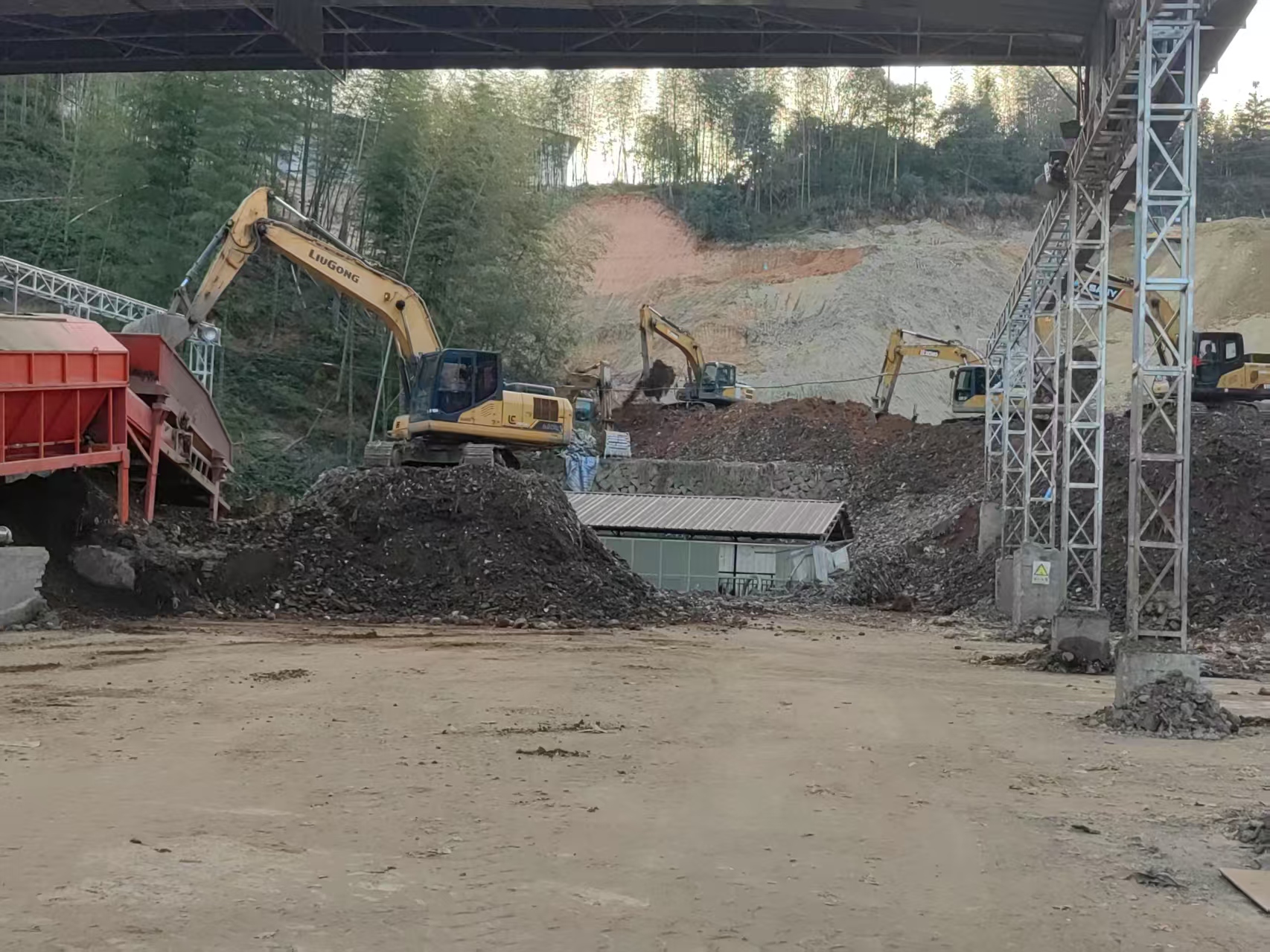 遂昌县尖山垃圾筛分项目顺利竣工：环保征程的坚实一步