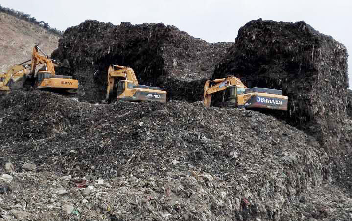 青岛市黄岛生活垃圾处理施工治理项目