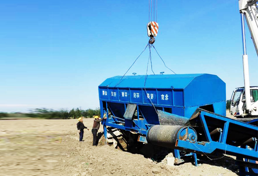 垃圾筛分设备安装