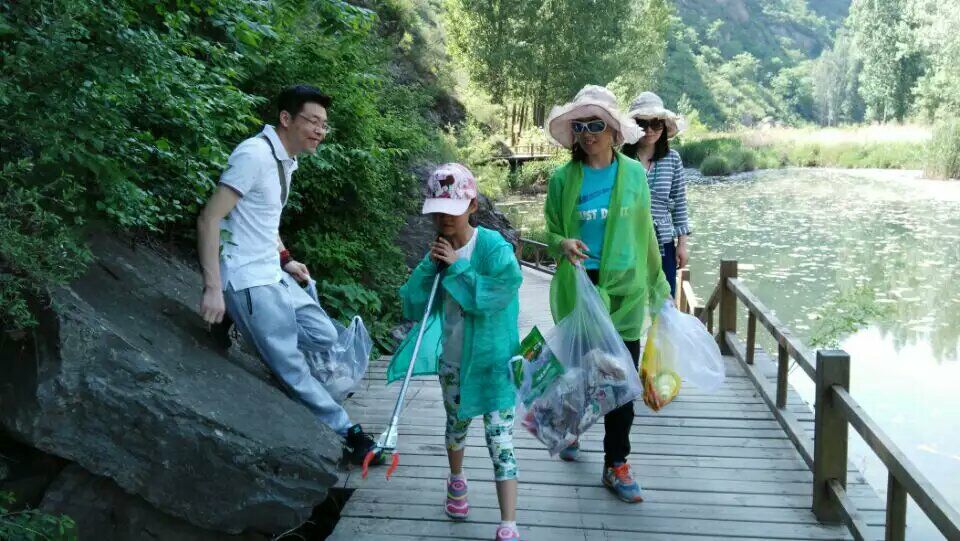 境美环保公益服务活动，北京怀柔绿色行