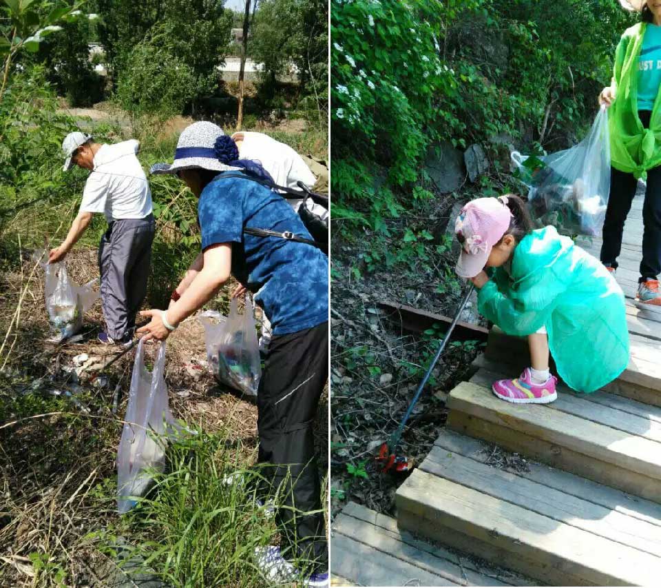 境美环保公益服务活动，北京怀柔绿色行