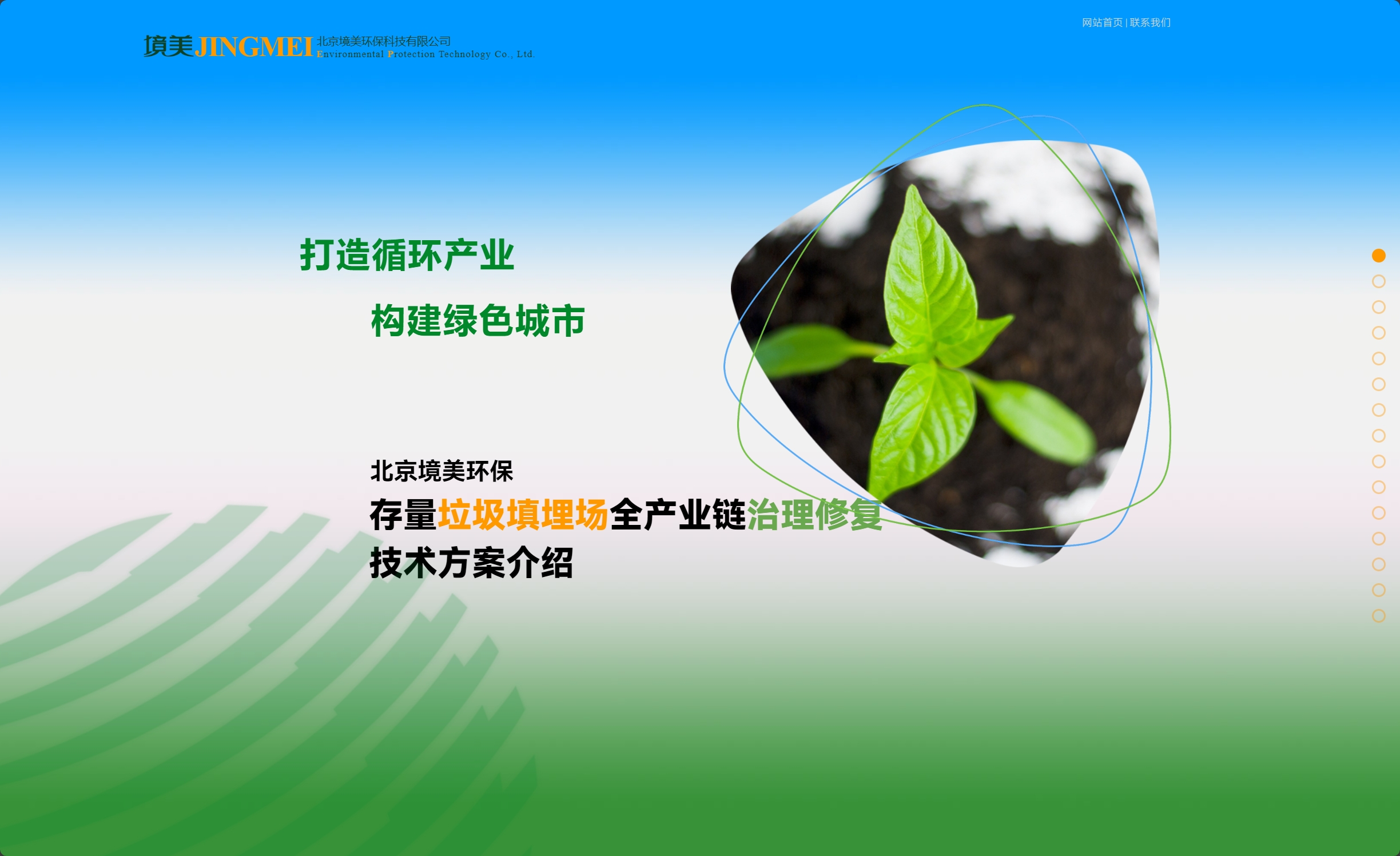 垃圾填埋场治理方案