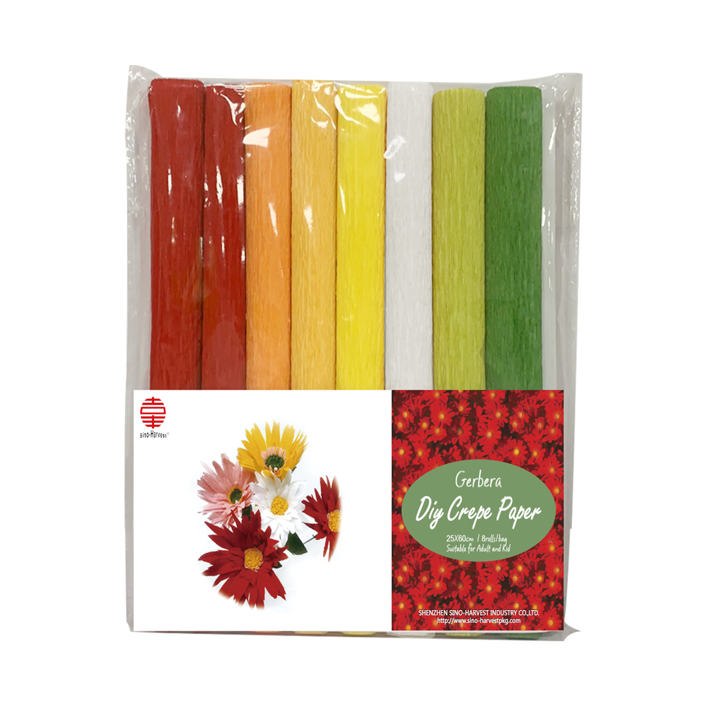 DIY Crepe Paper (Gerbera)