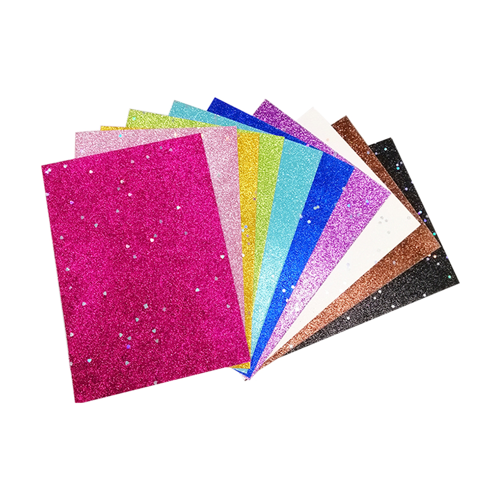 Wholesale customized a4 glitter papers glitter paper glitter paper cardstock