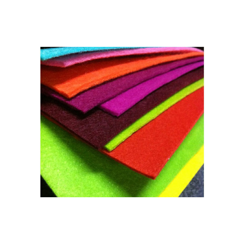 High quality handmade DIY soft felt craft board/non-woven color felt fabric board felt fabric