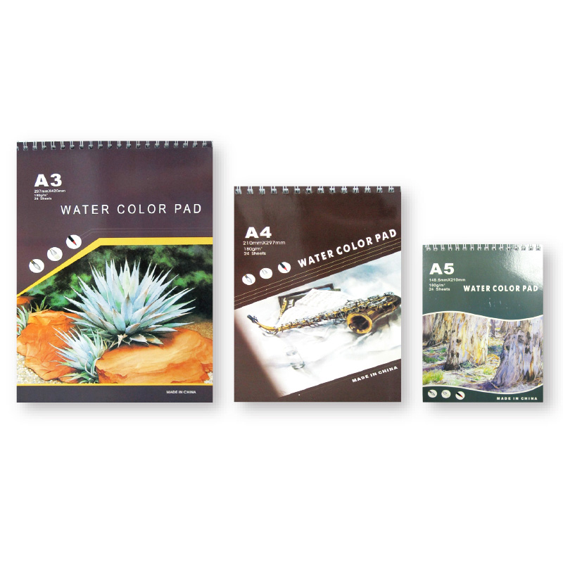 Amazon hot High quality watercolor painting watercolor paper pad