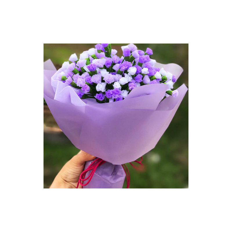 Hot sale custom wax paper for flower wax coated paper flower wrapping paper