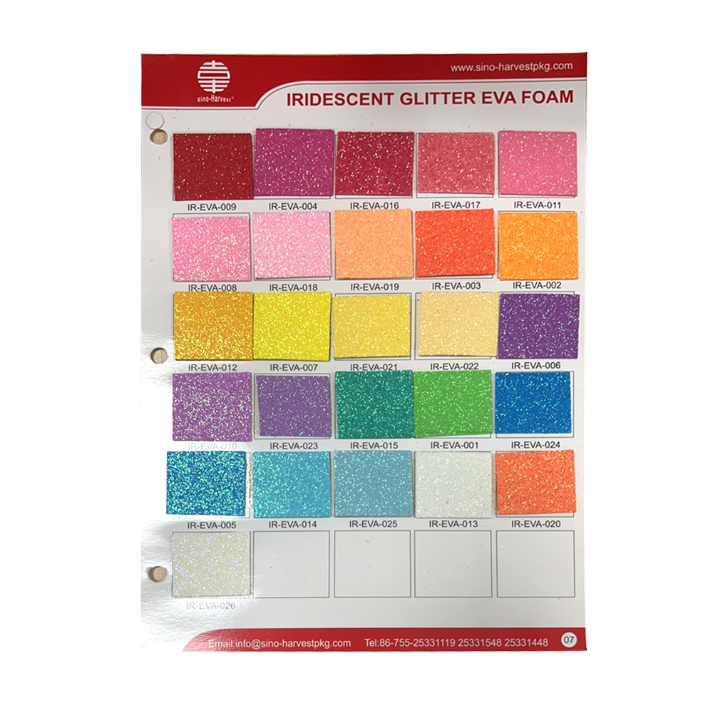 Iridescent Glitter EVA Foam