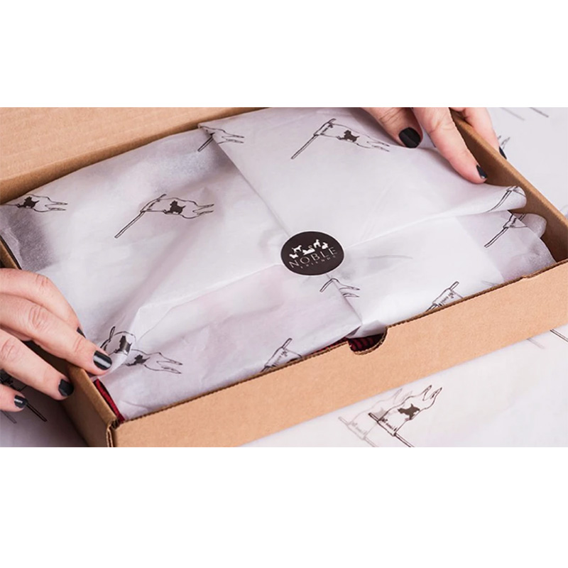 Wholesale 17gms custom logo t-shirt packaging tissue paper