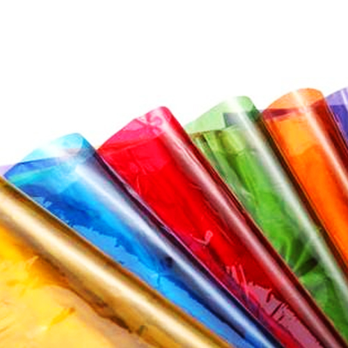 Customized 60gms color fruit gift wrapping paper cellophane packaging paper