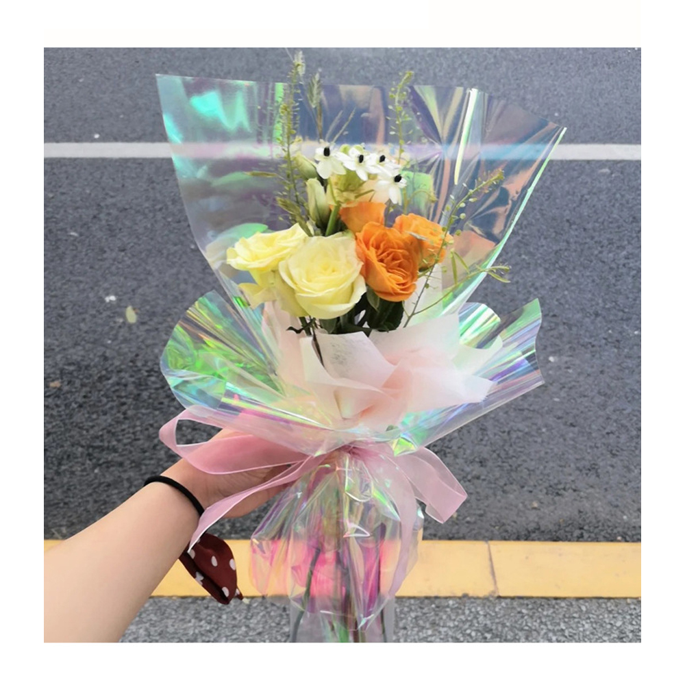 Flower wrapping paper