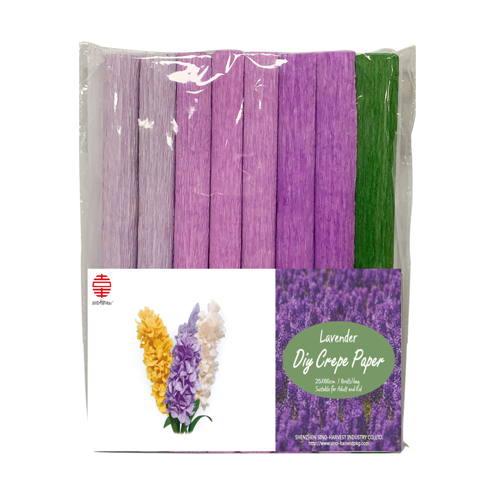 DIY Crepe Paper (Lavender)