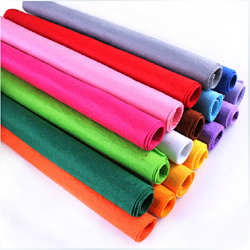 Wholesale DIY manual materials of felt fabric products polyester felt Non woven felt
