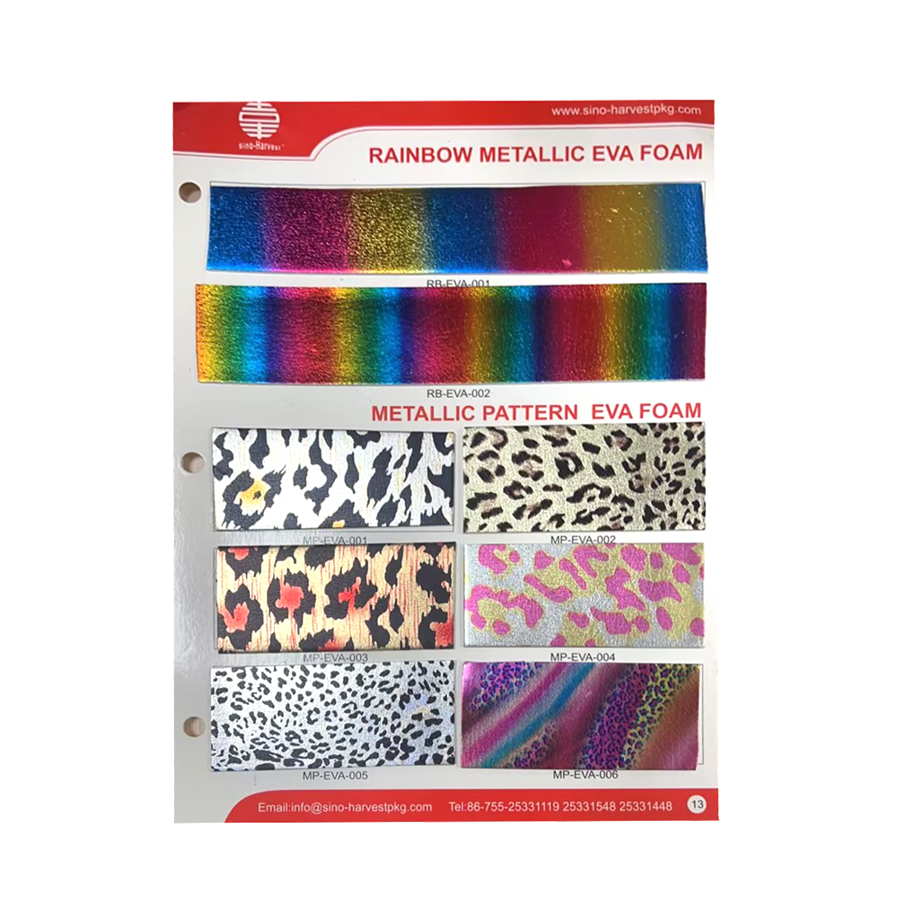Rainbow Metallic Eva Foam