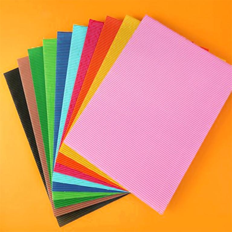 A4 printing corrugated paper can be made by hand