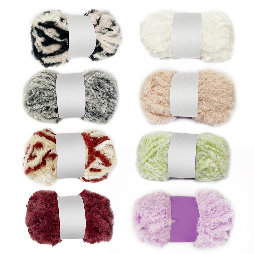 Hot selling Russian 108 color long hair mink wool yarn Hand Knitting Yarn Feather Yarn